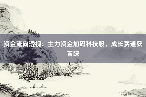 资金流向透视：主力资金加码科技股，成长赛道获青睐
